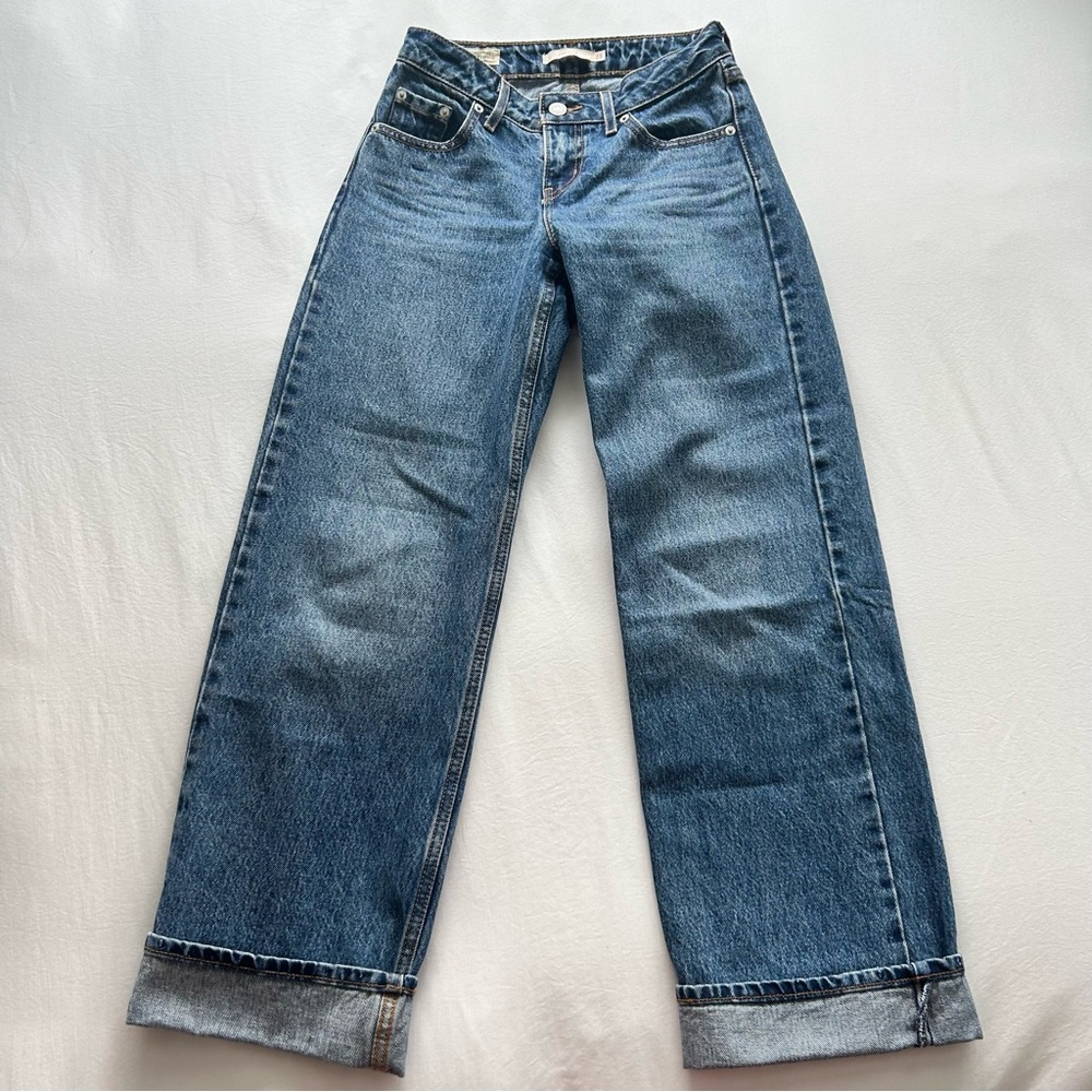 Levi's Low Loose Jeans Real Recognize Real Size 23